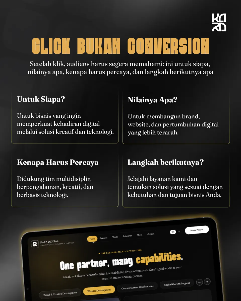 Kara Digital advertising journey carousel, artwork 11