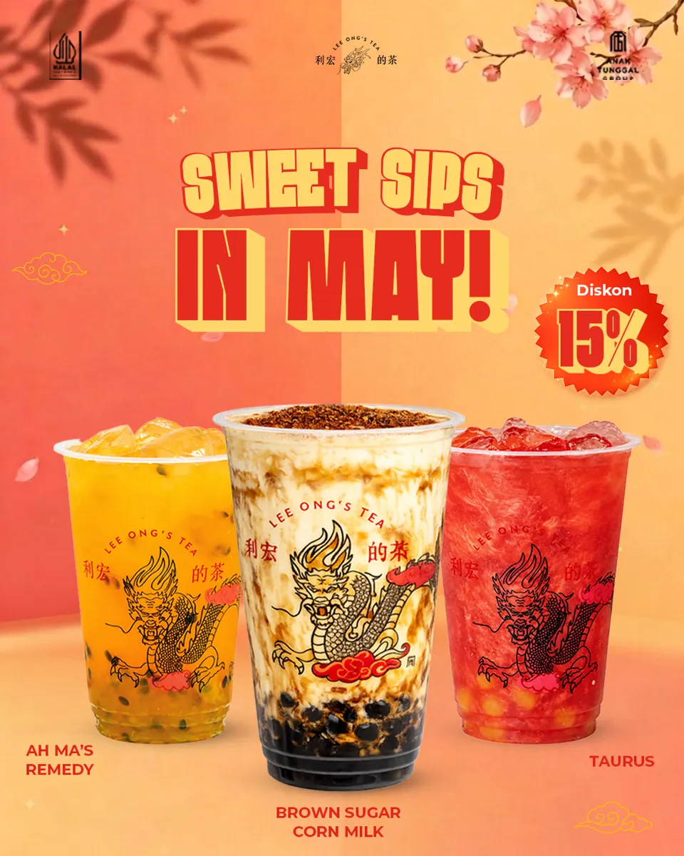 Karya kampanye Mei Lee Ong’s Tea