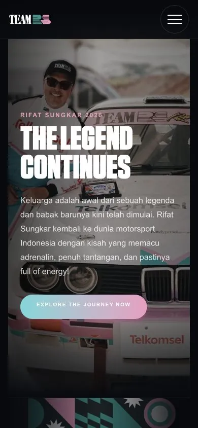 Inside RS mobile homepage