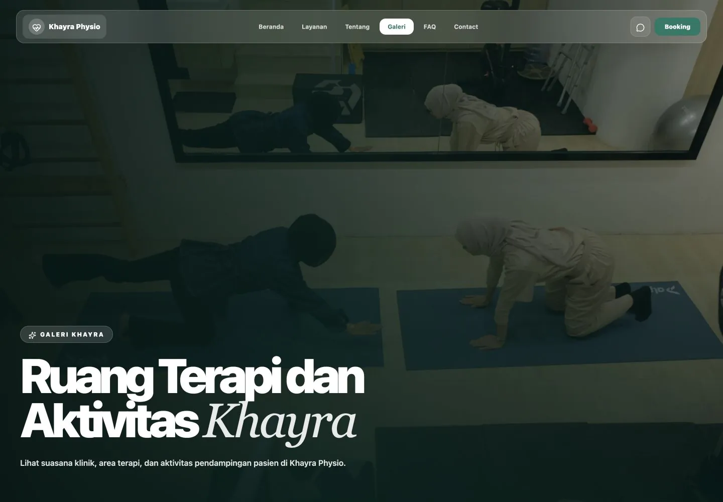 Khayra Physio clinic gallery page