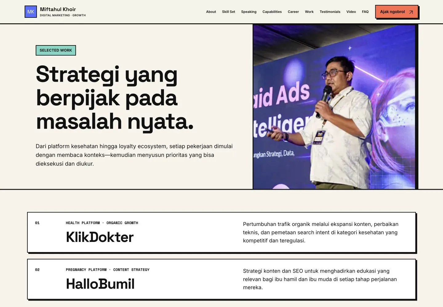 Miftahulk work page