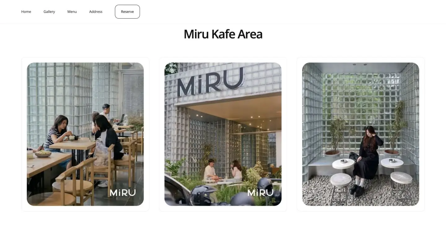 Miru Coffee cafe gallery