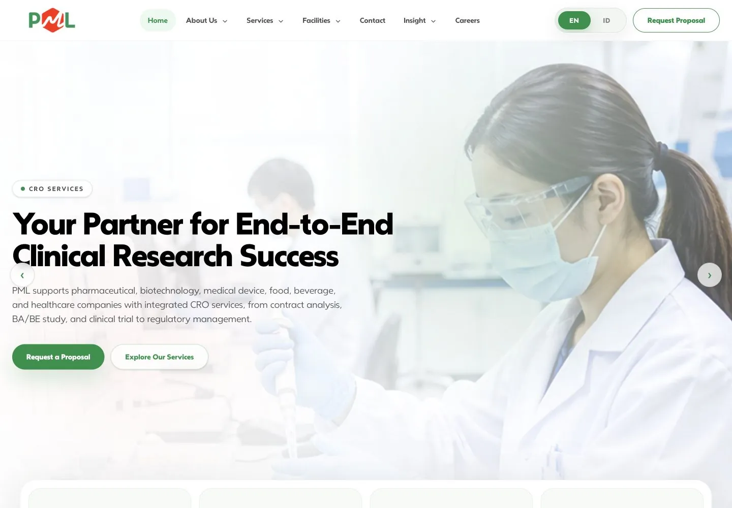 Pharma Metrics Labs corporate website